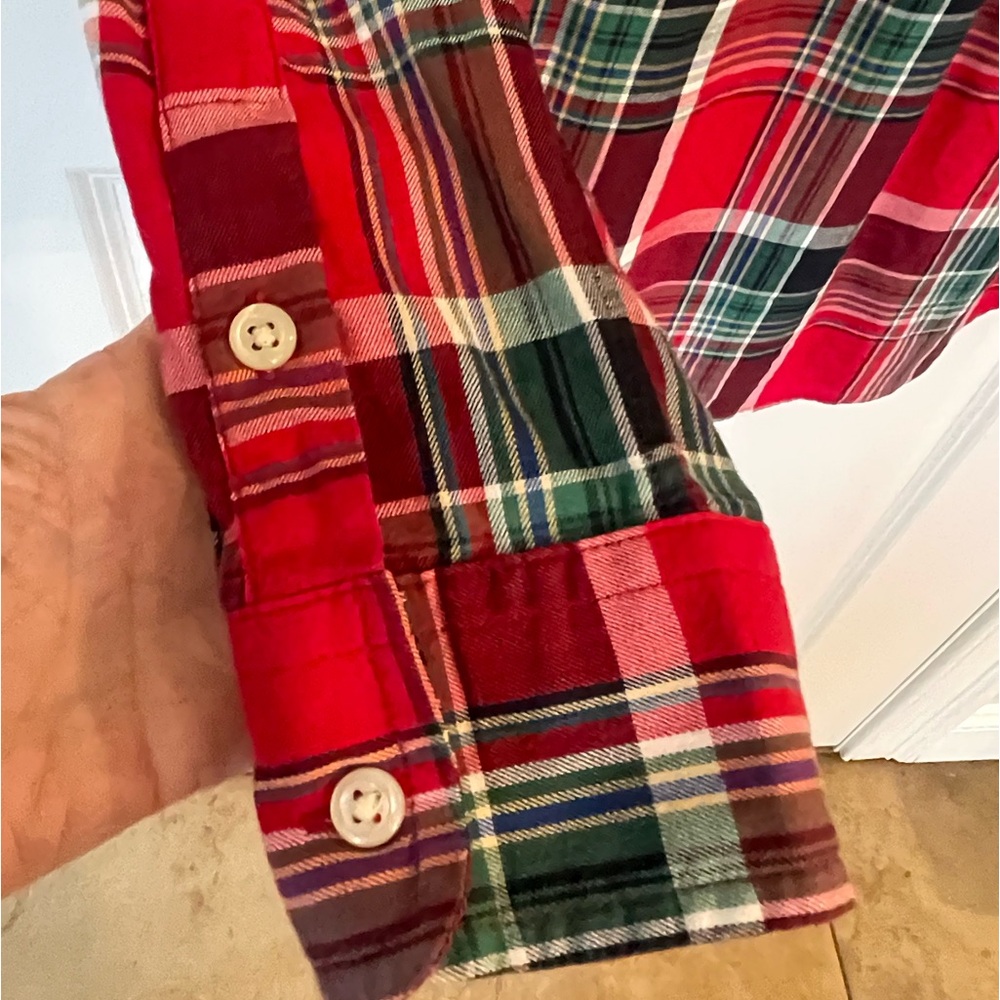 - Ralph Lauren flannel shirt. - Picture 5 of 8